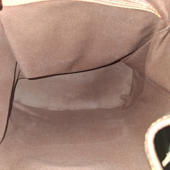 Louis Vuitton Brown and Tan Monogram Backpack - Picture 5 of 9